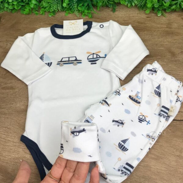 Conjunto Body com Calça Helicópteros - Image 2