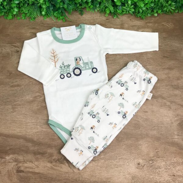 Conjunto Body Cachorrinho com Calça