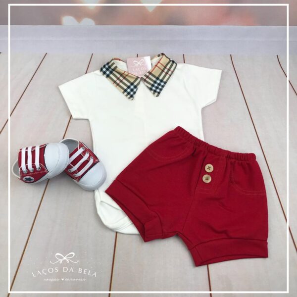 Conjunto Body Oliver com Bermuda