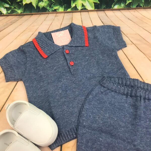 Conjunto Polo Azul Jeans - Image 2