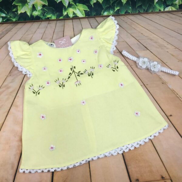 Vestido Trapézio Flores