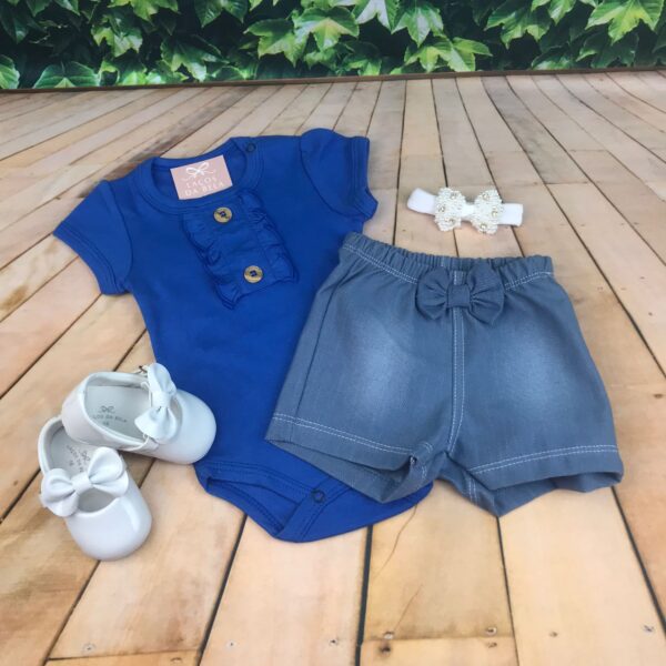 Conjunto Frufru com short