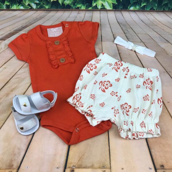 Conjunto Frufru com short