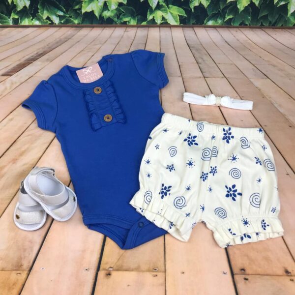 Conjunto Frufru com short