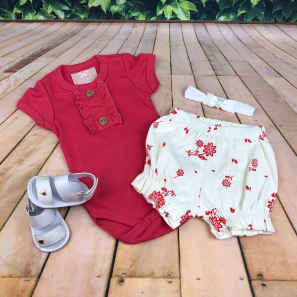 Conjunto Frufru com short