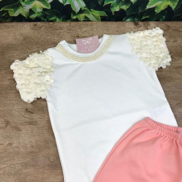 Conjunto Body Flores + Short - Image 2