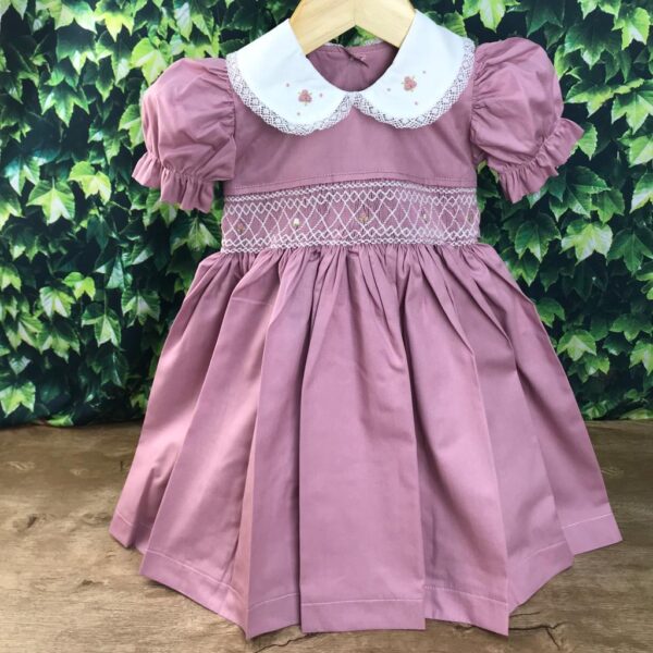 Vestido Charlote Ponto Smock