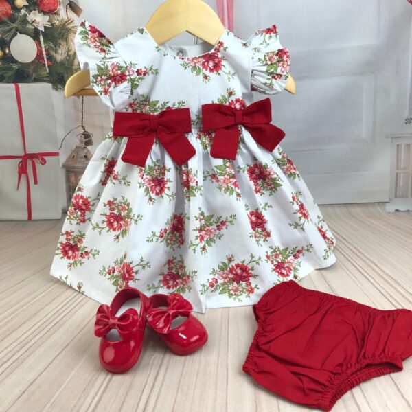 Vestido Flores de Natal