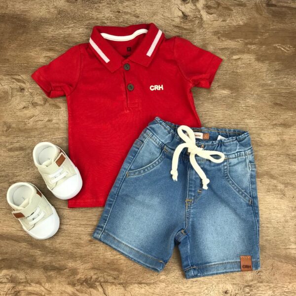 Conjunto Rael Vermelho