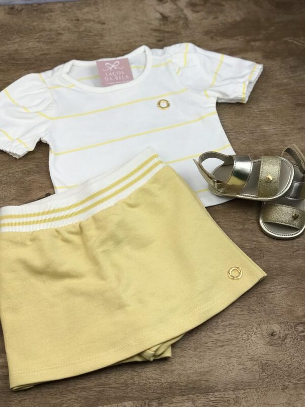 Conjunto Listras (Amarelo) - Image 2