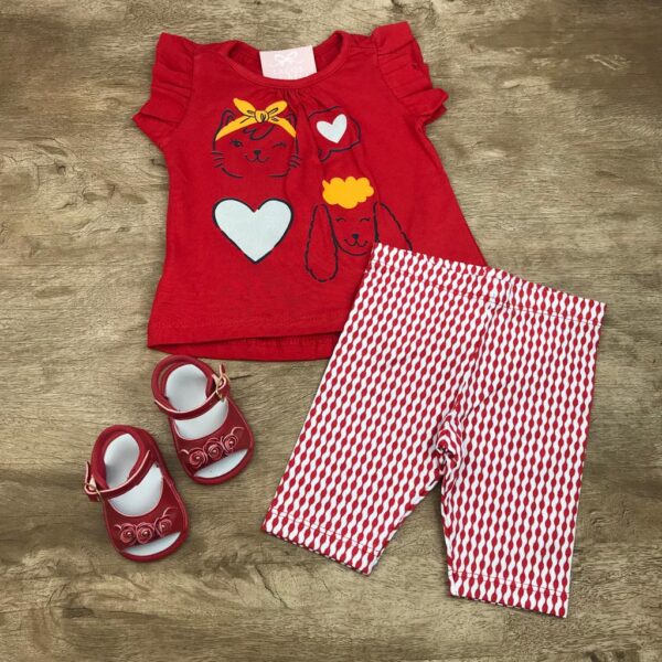 Conjunto Analu Vermelho