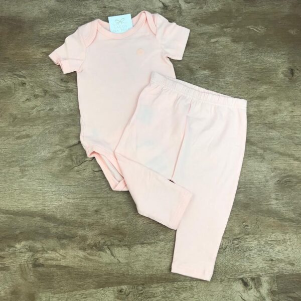 Conjunto de Body com Calça (Rosa Salmão)