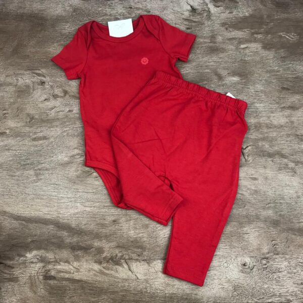 Conjunto de Body com Calça Vermelho