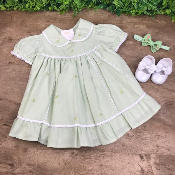 Vestido Maya (Verde Água)