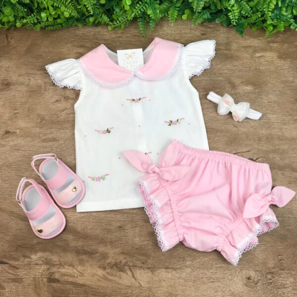 Conjunto Laysa Rosa Bebê