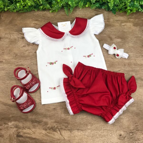 Conjunto Laysa (Vermelho)