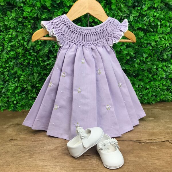 Vestido Casinha de Abelha Lavanda