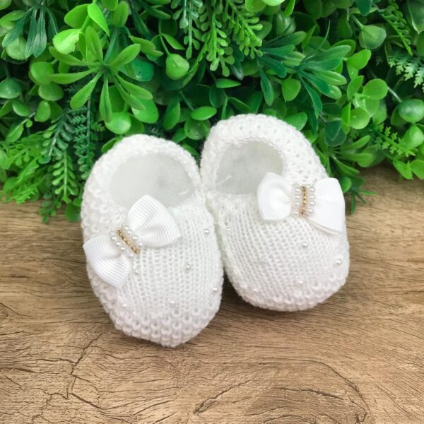 Sapatinho Ivy em Tricot – Branco