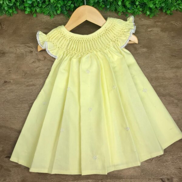 Vestido Casinha de Abelha Amarelo