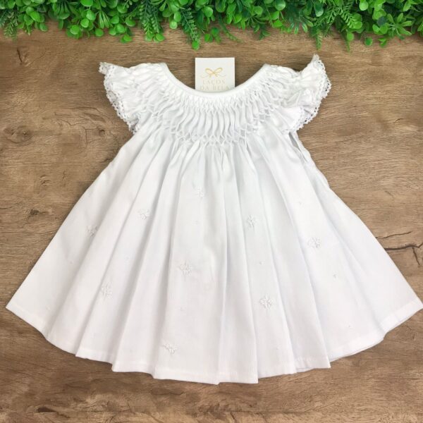 Vestido Casinha de Abelha Branco - Image 3