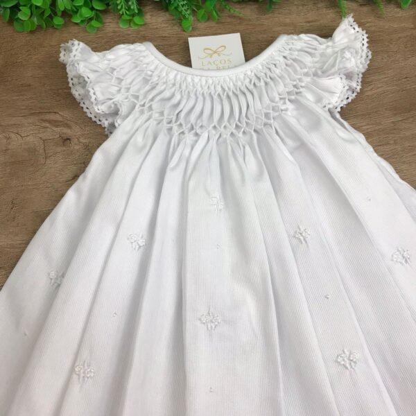 Vestido Casinha de Abelha Branco - Image 2