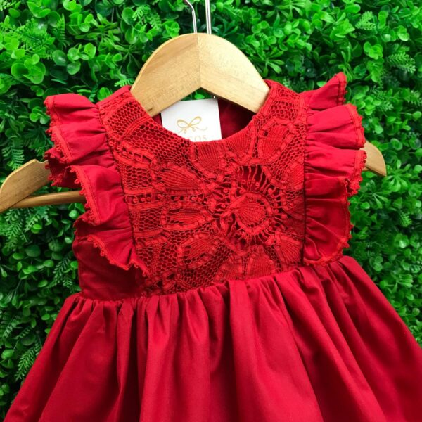 Vestido Isadora Vermelho - Image 2