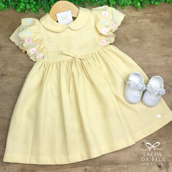 Vestido Cibele Amarelo