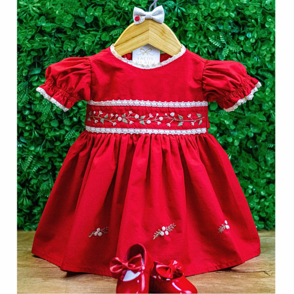 Vestido Noite Feliz Vermelho