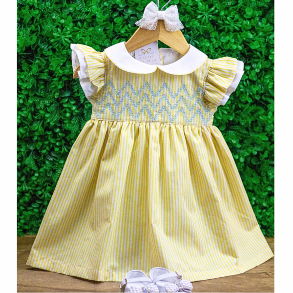 Vestido Quebra Nozes Amarelo