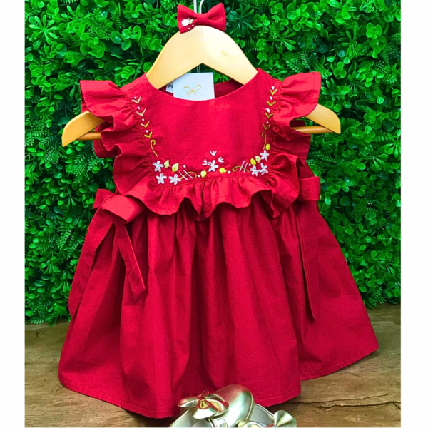 Vestido Doce Natal Vermelho - Image 2